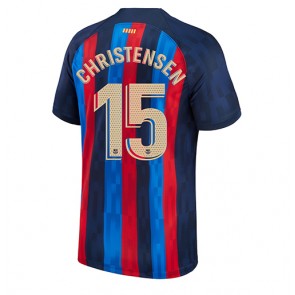 Barcelona Andreas Christensen #15 Hemmatröja 2022-23 Kortärmad